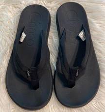 Chaco Flip-Flops color black BNWOT please see all photos size 9 unisex