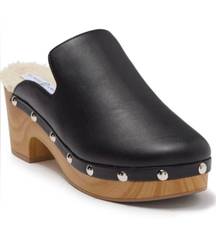 Call Out Faux Shearling Lined Clog