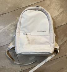 White Backpack