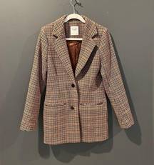 Abercrombie & Fitch New Women's Abercrombie Brown Tan Coat Jacket Blazer