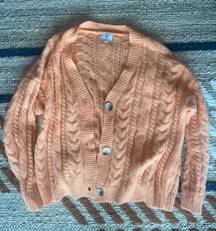 Coral Cardigan Pink Diamond