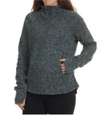 Avalanche  Quarter Zip Pullover Sweater Mountain Pine