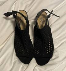 , Cut Out Heels, Size 8