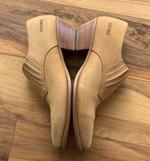 Durango light brown ankle booties 7.5