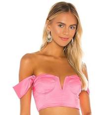 superdown  Coralia Bustier Top in Pink