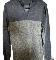 Marc Anthony grey and blue long sleeve pullover size small