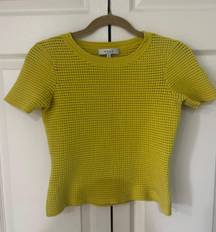 Mesh Knit T Shirt