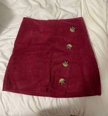 Francesca’s Corduroy Boutique Skirt
