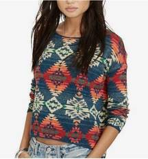 Denim & Supply Aztec print sweater