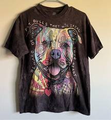 Rainbow Dog Pitbull Shirt