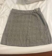 John Galt Plaid Miniskirt