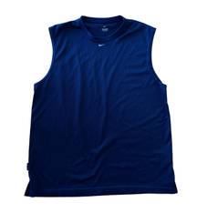 Nike Dri-Fit Navy Blue Sleeveless Athletic Tank Top Shirt 🔥