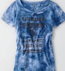 American Eagle  Outfitters Van Halen Distressed T-Shirt