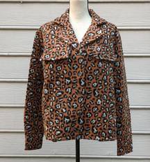 NWT Simply Southern Animal Print Shacket | Shirt Jacket