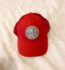 buckeyes bring the juice red cap