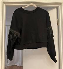 Boutique Fringe Sweater