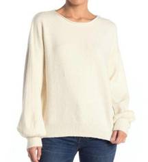 NWT 14th & Union Balloon Sleeve Pullover Sweater