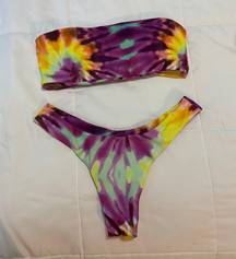 Zaful Tie Dye Bikini