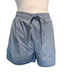 KORALHY women's 2XL lined athletic shorts, light blue with pockets, like new