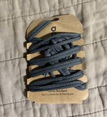 NIP gray shoe laces