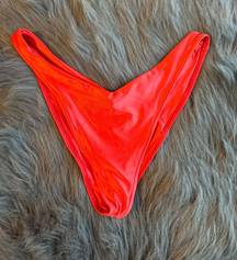 cheeky Red Swim Bottoms