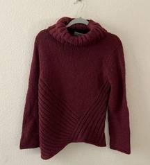 Wooden ships wool blend cowl neck sweater