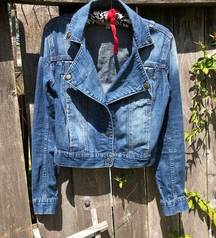 Bullhead Blue Denim Jean Jacket L