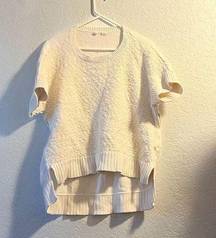 Moth Anthropologie wool mohair blend oversized sweater L