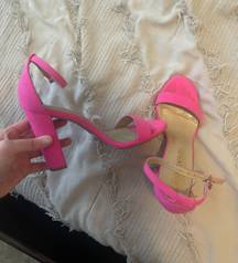 Hot Pink Heels