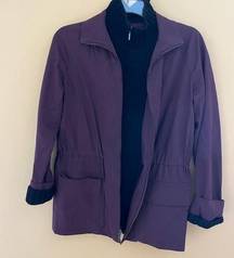 Company Ellen Tracy Womens Size Small Petite Jacket Coat Lightweight Lin…