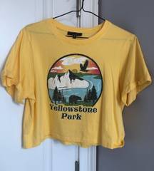 Yellowstone Park graphic t shirt