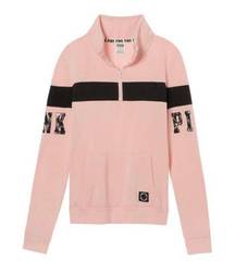 Victoria's Secret VS PINK Colorblock Quarter Zip