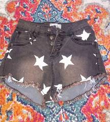 True  denim shorts