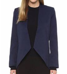 NWT Blaque Label Sculpted Dellana Noir Blazer Navy