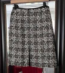 PER se Wool Tweed A Line Skirt Size 4