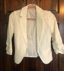 Candie’s White Blazer 