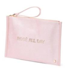 💕MADISON WEST💕 Rose All Day Pink Shimmer Clutch