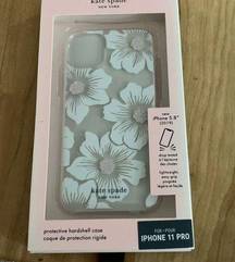 Kate Spade - Case for Apple iPhone 11 Pro - Cream with Stones/Hollyhock Floral