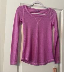 Mudd Pinkish purple lightweight long sleeve