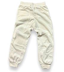 Express white sweatpants