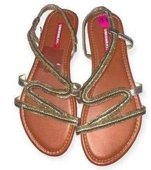 Unionbay beaded embellished sandals