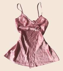 Pink Floral  Intimates Slip Dress