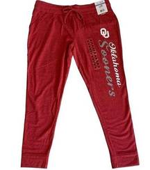 Liv Casual Women’s NCAA Licensed Oklahoma University OU Sweatpant Size XL NWT