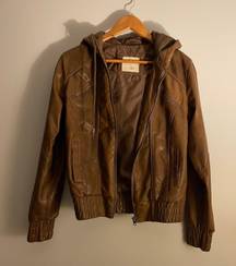 Leather Brown Jacket