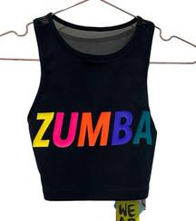 ZUMBA core crop tank.  Size XS NWT