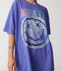 Urban Outfitters L/XL  Distressed Nirvana Band Tee (not firm on the price)