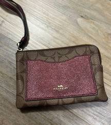 Coach Wristlet