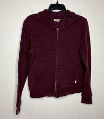 UGG full zip jacket maroon size small