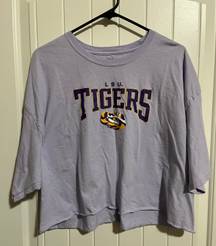 LSU Crop Top