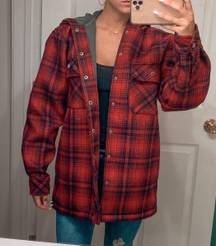 oversized flannel jacket 